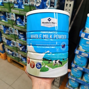 山姆代购 MM全脂调制乳粉1500g新西兰进口奶粉添加维生素A/D/锌