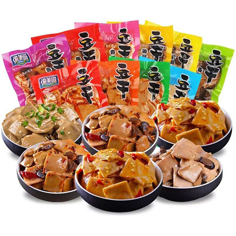 特价豆干豆腐干 3斤_网红麻辣香菇豆腐干3斤小包装散称休闲办公零食