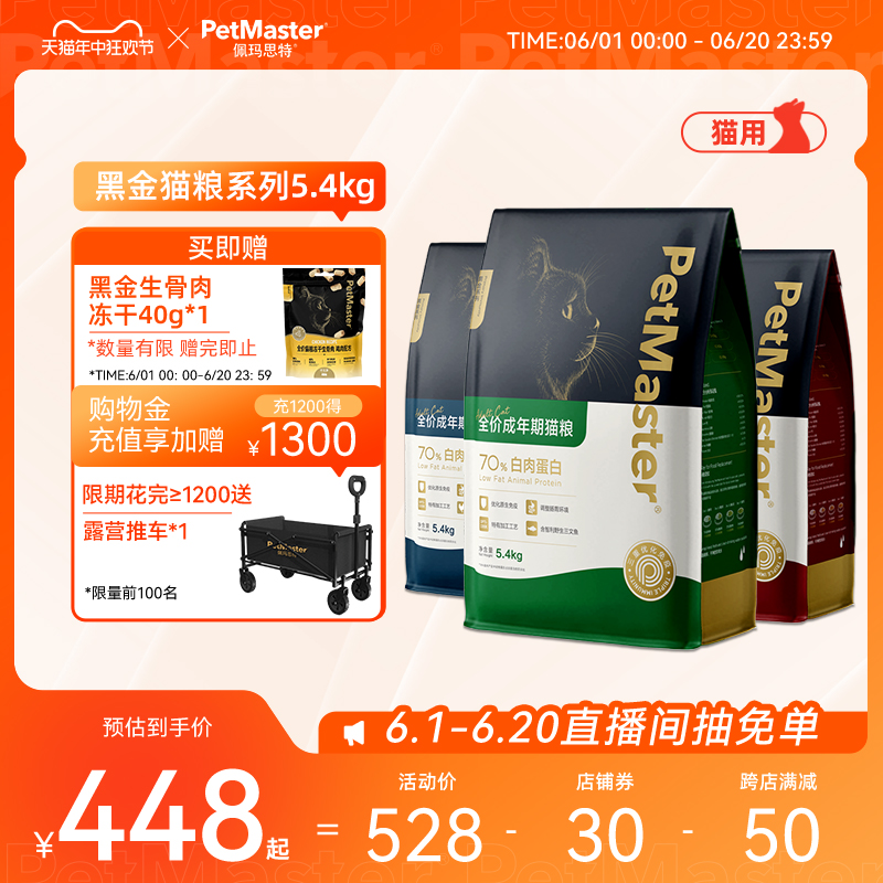 Petmaster佩玛思特黑金系列