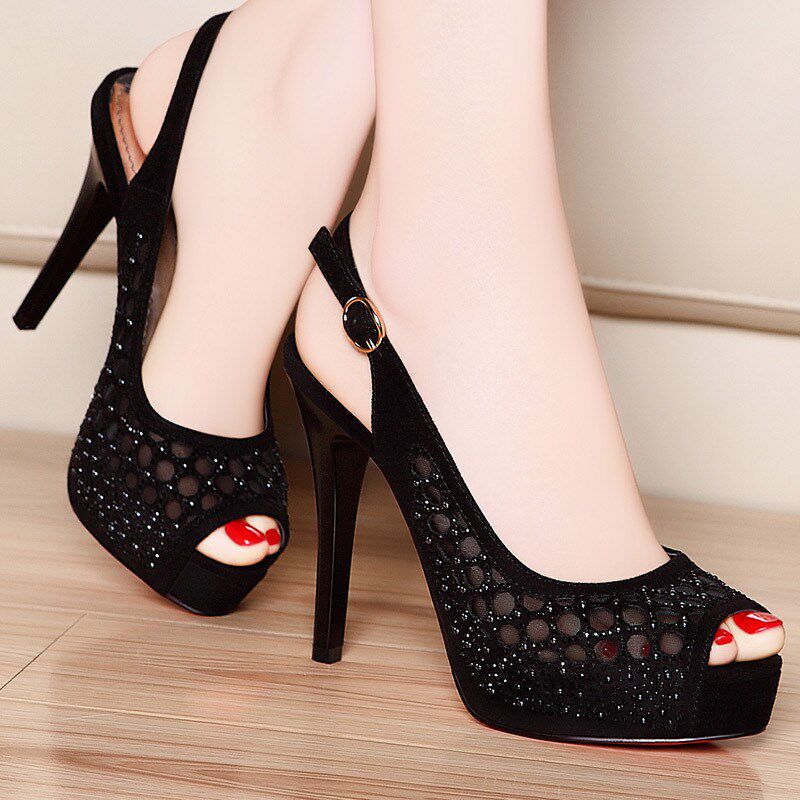 恨天高高跟鞋女细跟夏季性感