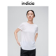indicia标记商场同款24夏季新款天丝打底圆领短袖T恤6B404TX216C