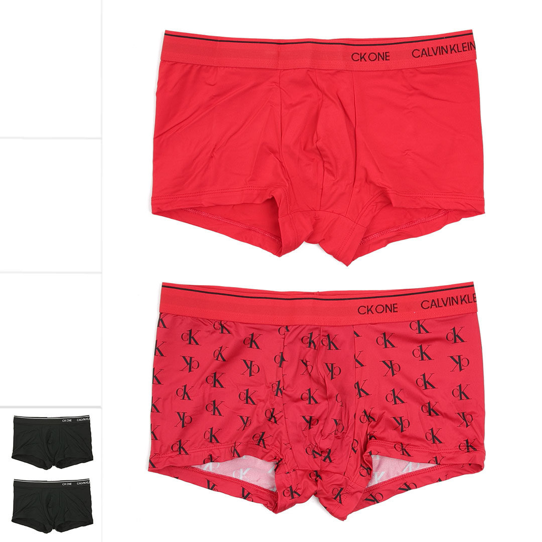 包邮calvin klein ck 卡尔文克雷 男士2件装平角裤四角内裤000nb2387a