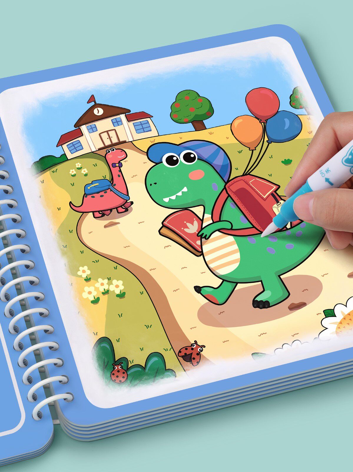 水画本宝宝益智儿童神奇可水洗画画本