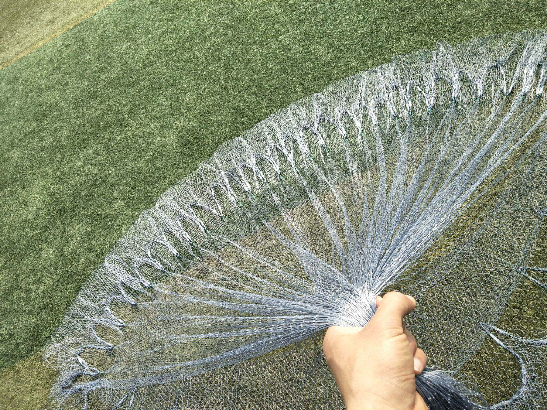 一折鱼网线 编织线 散装_纯手工编织撒网手抛网渔网传统老式尼龙线