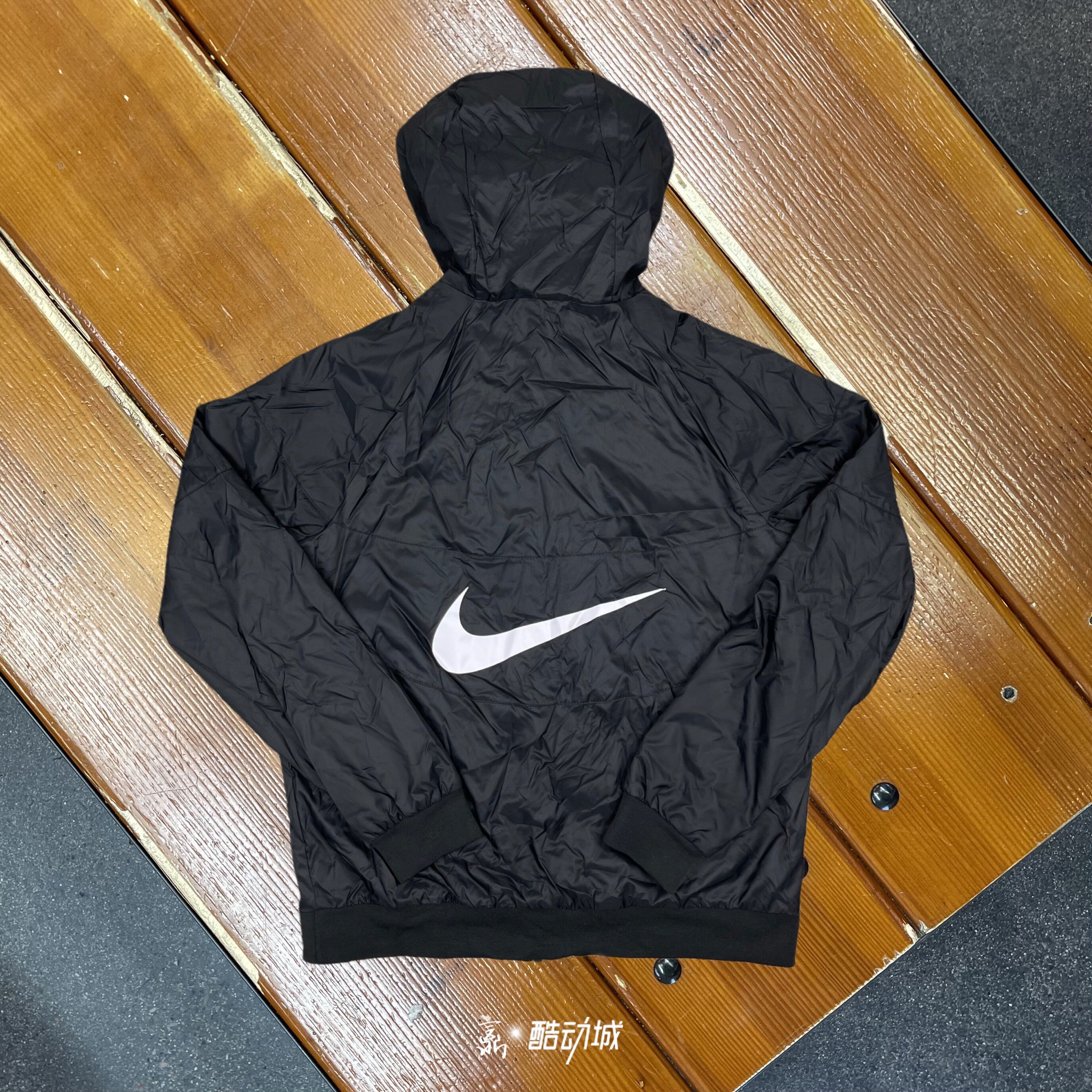 nike耐克男子春秋运动休闲风行者透气连帽夹克外套dc4113-010