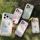 可爱趣味萌物旋转支架适用iphone16promax手机壳情侣苹果15pro新款14硅胶12小众16女13pro创意11全包xsmax套