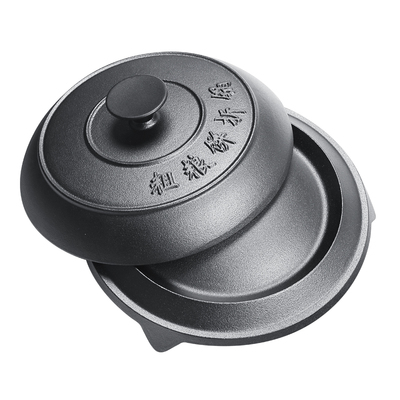 饼折锅无涂层老式粗粮煎饼锅烙饼锅家用摊黄子锅铸铁锅鏊子摊饼锅