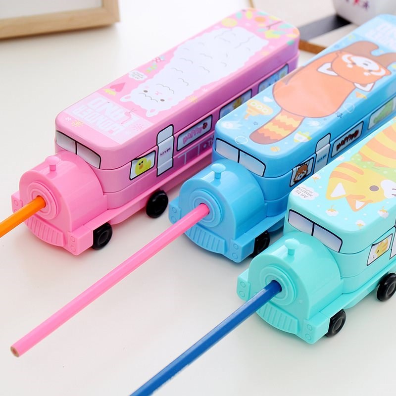 Cute cartoon pencil box , train tin pen box pencil reelerin the Festive supplies/Gift , Cultural and creative products , Cultural and creative stationery category - from Buy2taobao.com to provide professional Taobao agent buy service