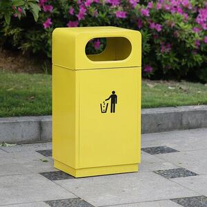 室外垃圾桶户外创意不锈钢图片