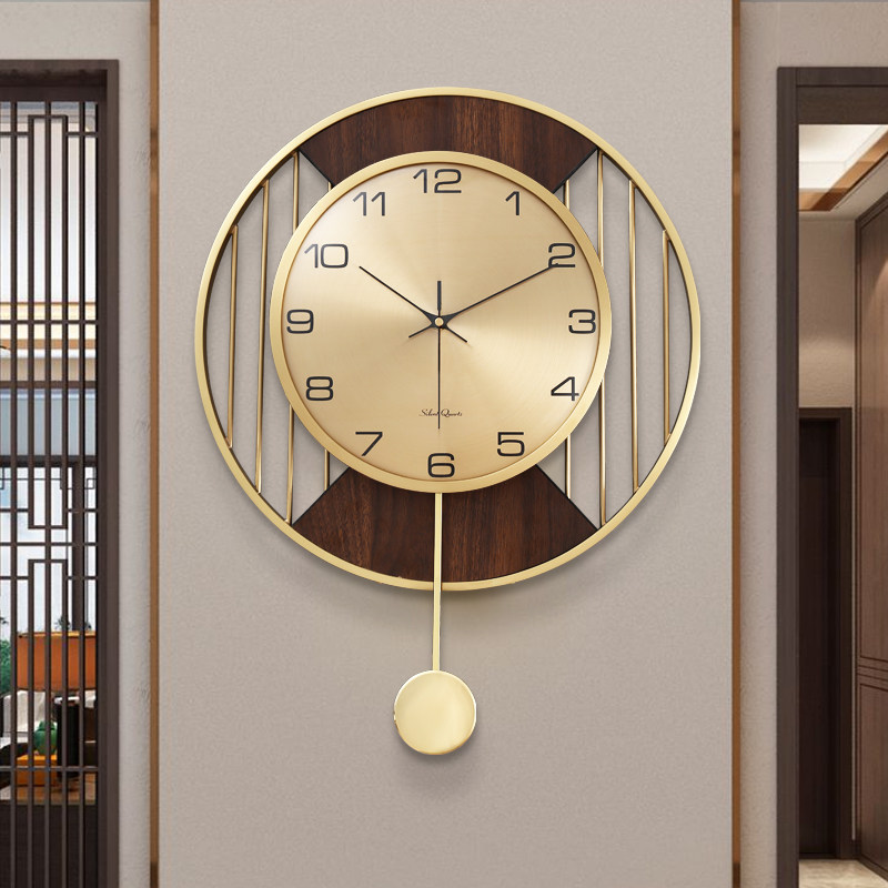 挂钟客厅2021新款高档