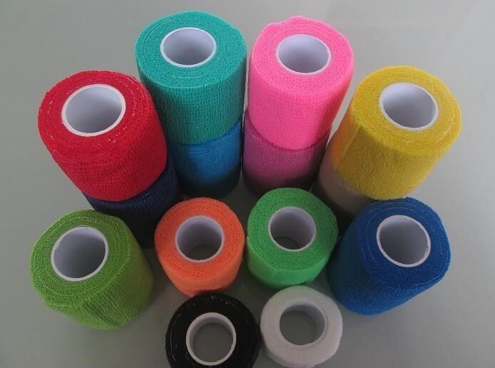 一次性运动弹性绷带自粘透气高弹力绑带加压带护膝护大腿脚踝训练