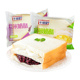 千焙屋紫米奶酪面包吐司三层夹心菠萝面包切片三明治代餐零食整箱