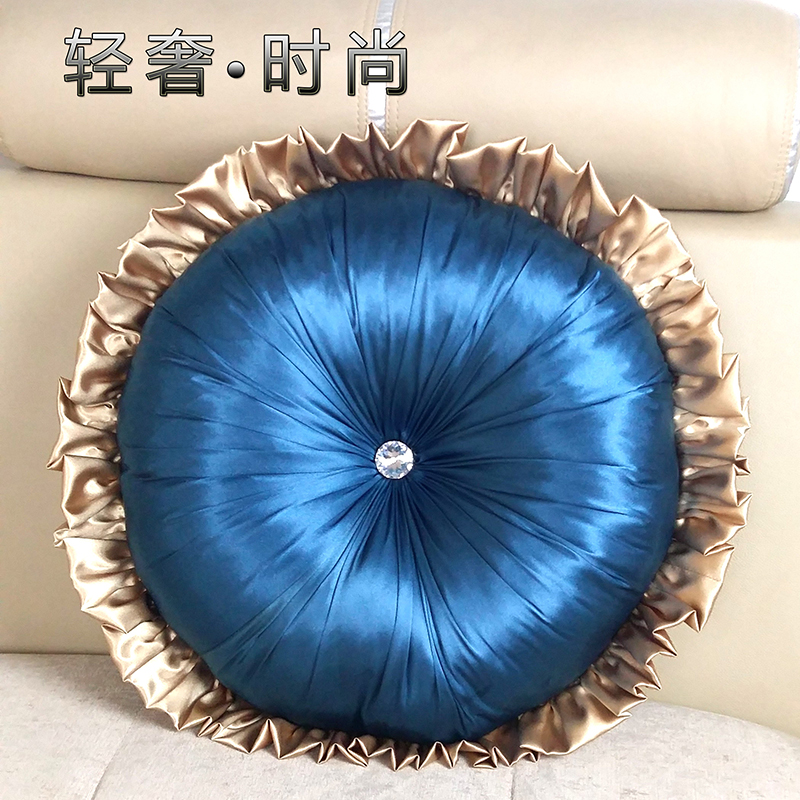 抱枕靠垫皮沙发客厅欧式奢华圆形枕头高档软包南瓜枕靠枕床头靠背在类目 居家布艺, 靠垫/抱枕中 - 来自Buy2taobao.com提供专业的淘宝代购服务