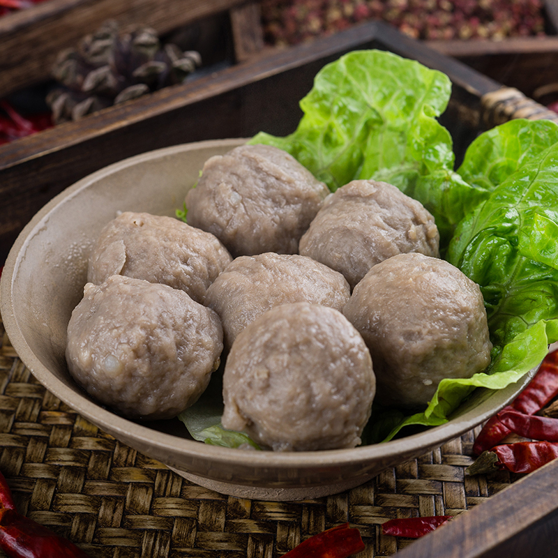 特价牛丸_撒尿牛丸牛筋丸正宗手打牛肉丸成都豆捞火锅丸子重庆食材