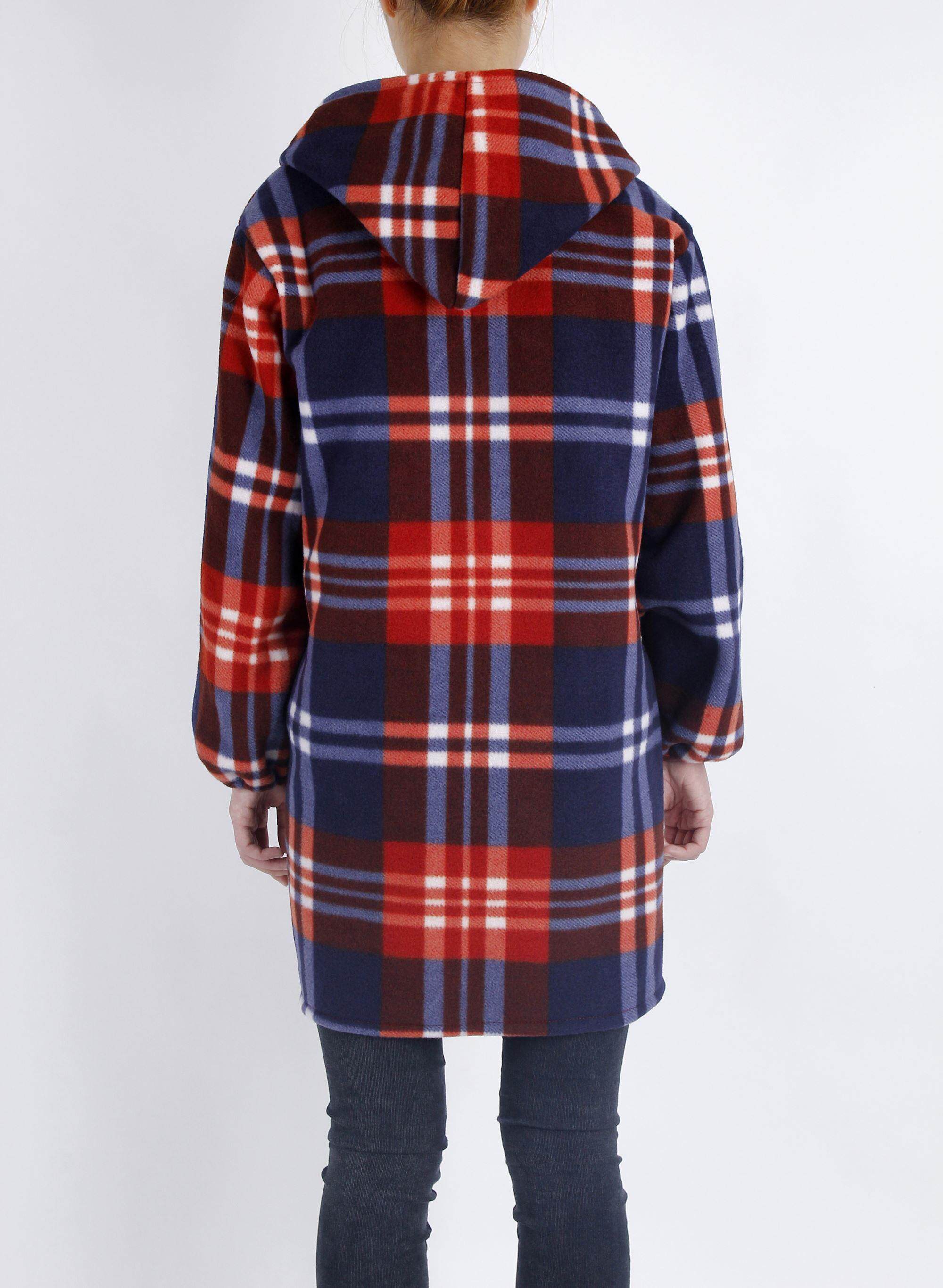 热销成人罩衣冬季加厚加绒 法兰绒