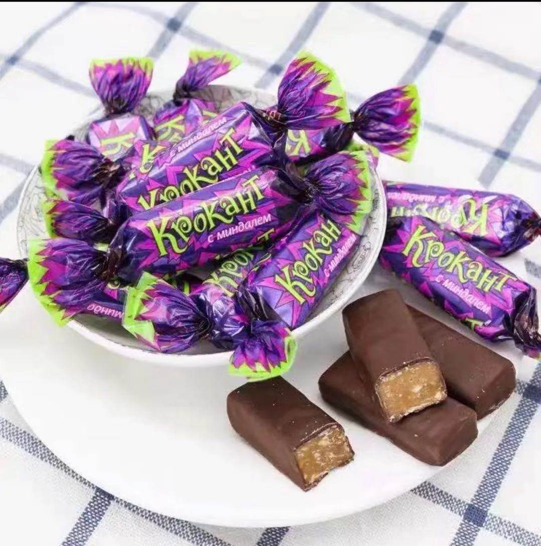 特价俄罗斯紫皮糖180g