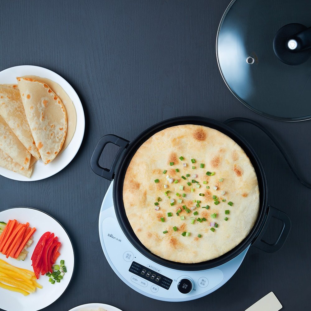 小熊可拆洗电饼铛加深电煎锅电饼锅烙饼神器电饼档家用小型平底锅