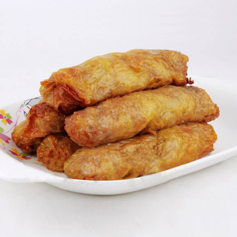 闽南特色网红小吃鸡卷3条装500g现做鸡卷宴席菜油炸私房菜