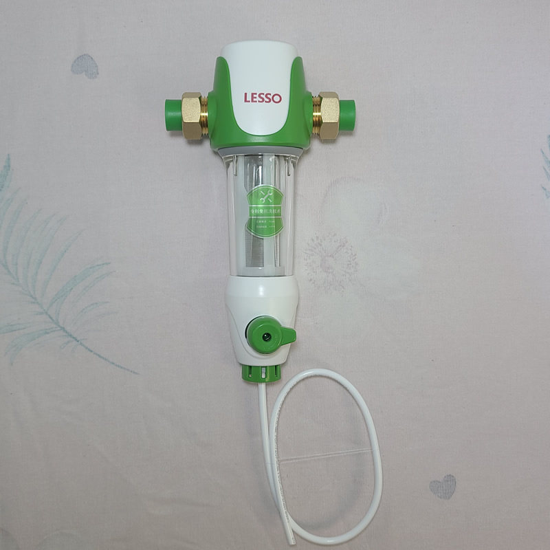 联塑领尚前置过滤器ls701q升级版自来水净水器反冲洗手动毛刷刮洗