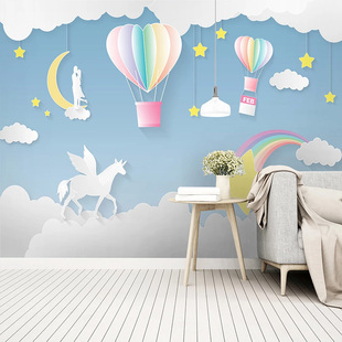 儿童房壁纸女孩