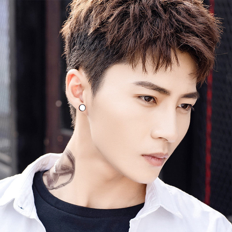 耳环男圆形钛钢优惠专场
