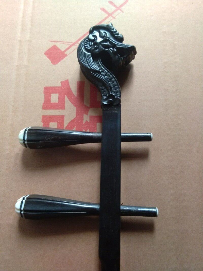 黑檀龙头二胡