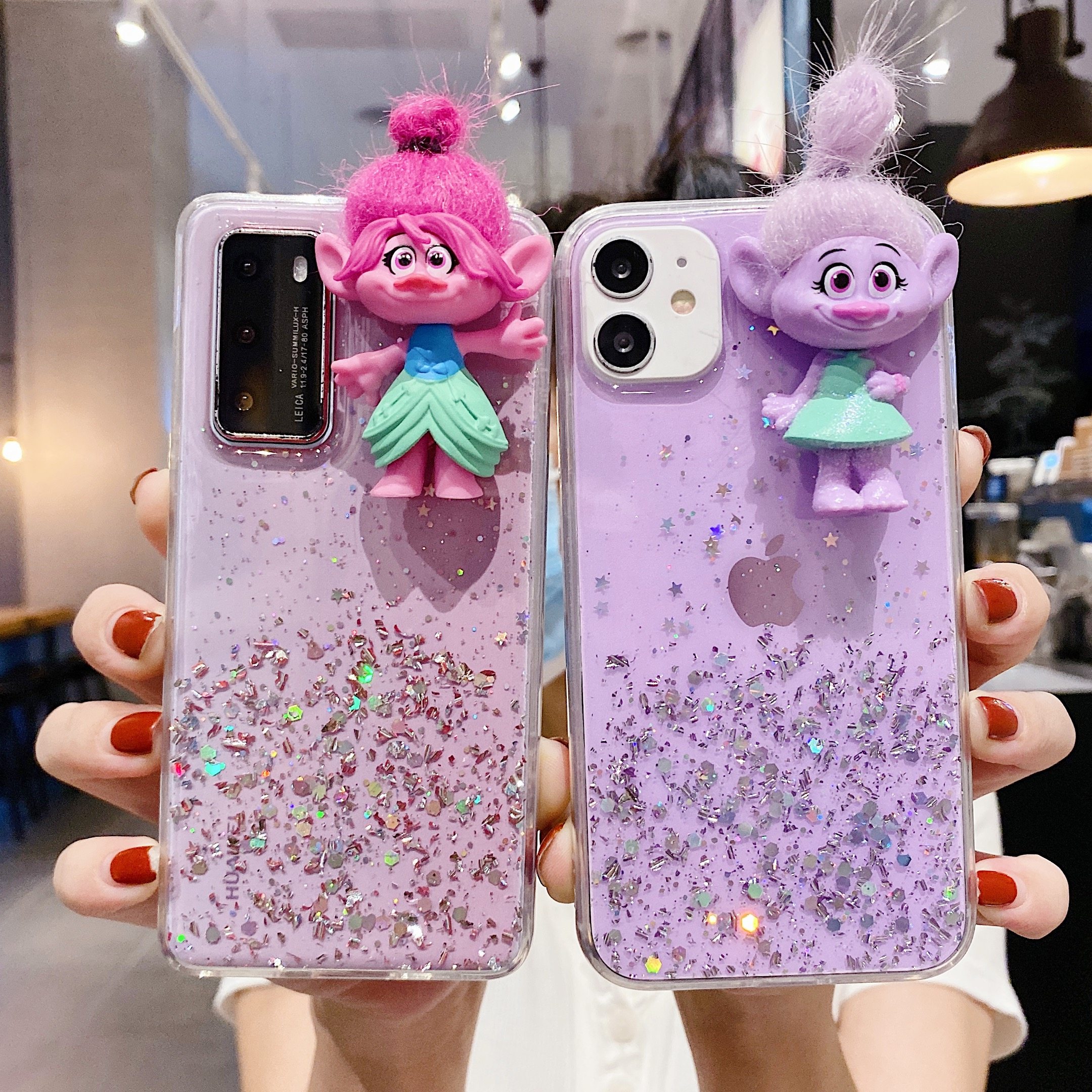 diy巨魔娃娃三星note20手机壳n0te20ultra魔法精灵note9可爱卡通10pro