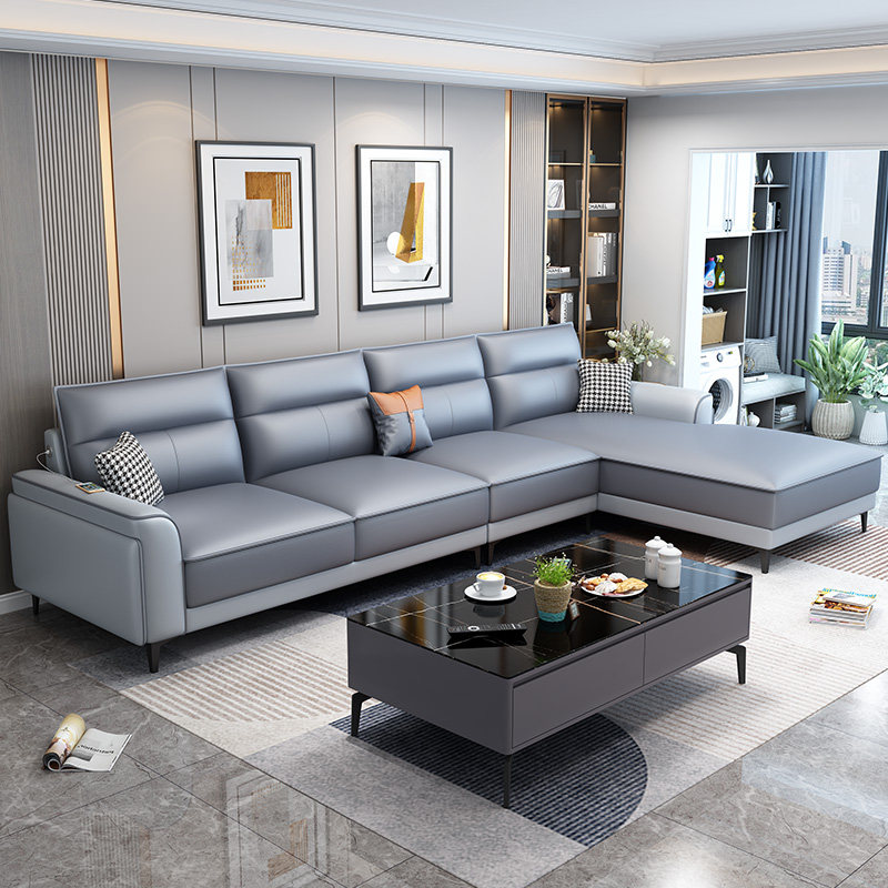 2021新款北欧布艺沙发客厅现代简约小户型整装贵妃科技布组合家具