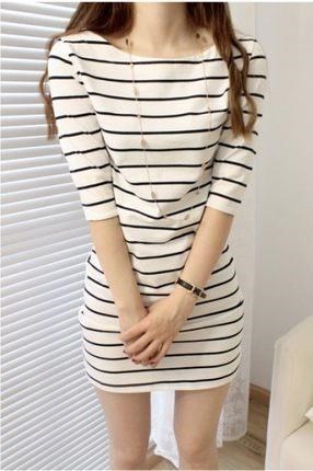 2018春夏裝新款大碼寬松顯瘦半袖短袖T恤裙條紋中長款T恤衫女夏潮在類目 女裝/女士精品, T恤中 - 來自Buy2taobao.com提供專業的淘寶代購服務