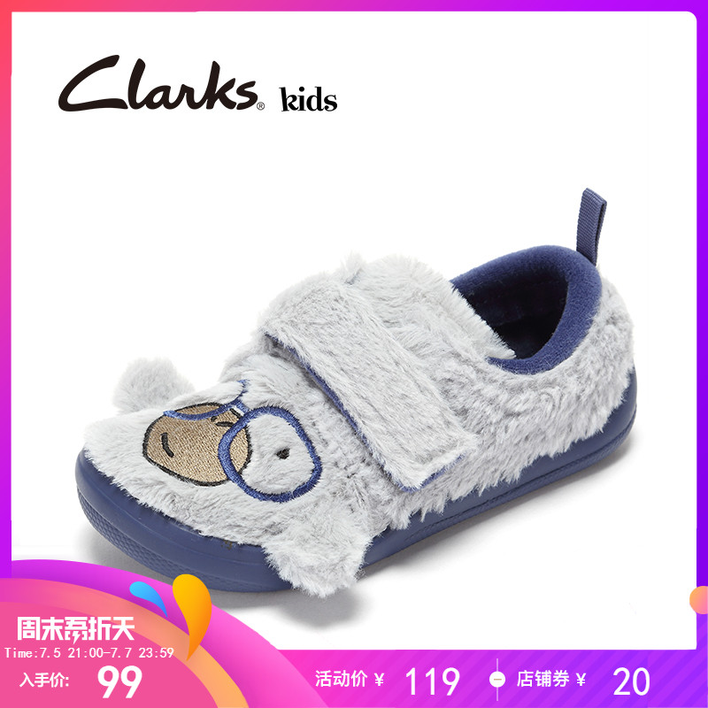 Clarks其樂童鞋男女童拖鞋居家鞋加厚棉鞋秋冬Cuba Patch Inf在類目 童鞋/嬰兒鞋/親子鞋, 棉鞋中 - 來自Buy2taobao.com提供專業的淘寶代購服務