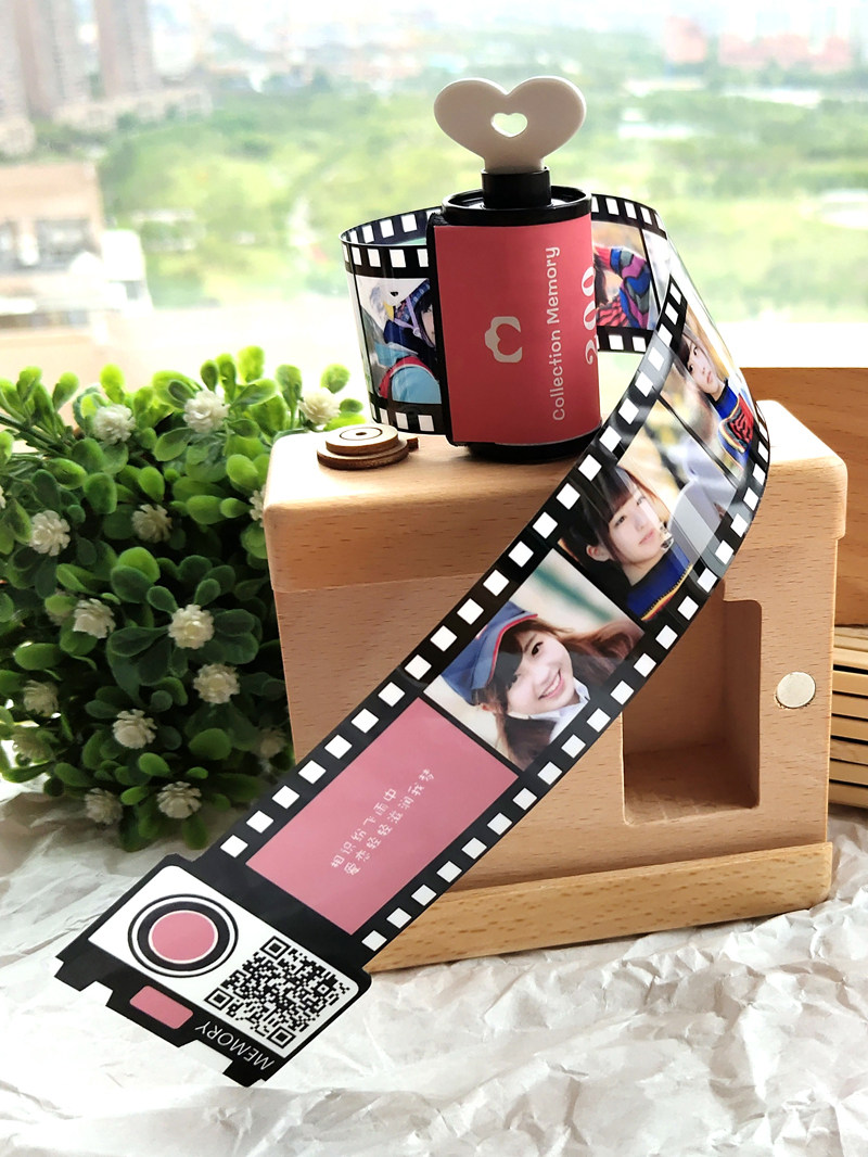 胶卷相册幼儿园礼物记忆diy定制照片情侣间小玩意生日纪念毕业季
