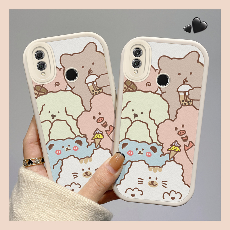 手机壳潮男女jsnal00a可爱新品华为荣耀x8网红jsn-al00卡通图案alooa