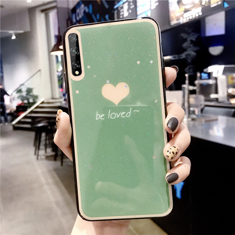 华为畅享10s手机壳化为畅想10s简约网红情侣保护套aqm-al00爱心滴胶tl