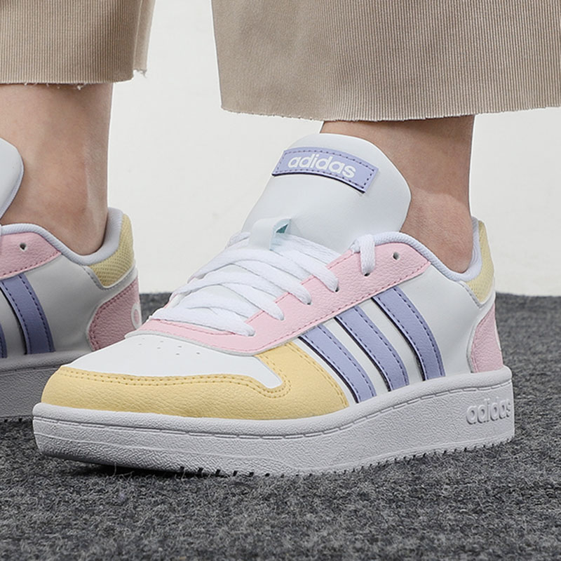 adidas阿迪达斯neo板鞋女鞋2021春秋新款运动鞋低帮休闲鞋gy5903