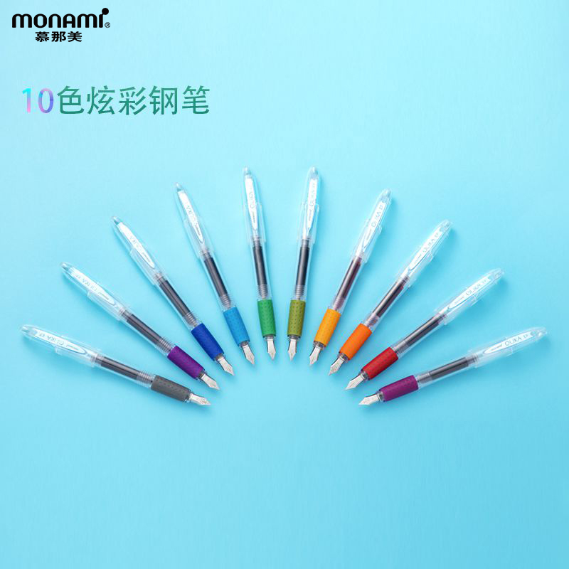 the republic of korea Monami Mu Darby Pen student Third grade children girl beginner practise calligraphy originality Sprites girl student lovely Hearts Color ink sac 慕娜 Americain the Electronic Dictionary/Electronic paper book/Stationery , Pens/Writing Tools , Pen category - from Buy2taobao.com to provide professional Taobao agent buy service