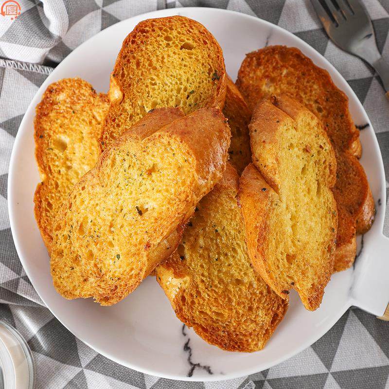 干面包片泡鲁达材料奶香蜂蜜吐司片蒜香黄油法烤面包法式早餐
