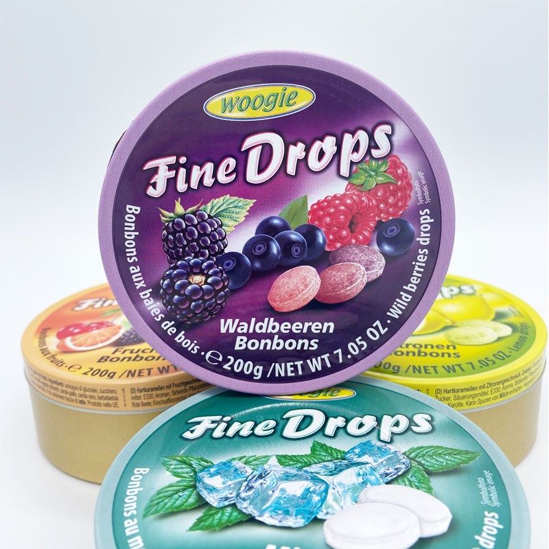特价woogie薄荷糖进口铁盒德国