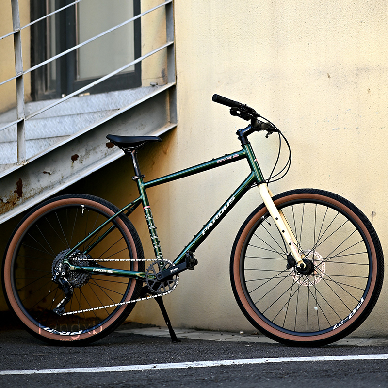 pardus瑞豹拓荒者平把自行车旅行车10速骑游城市通勤上班用公路车