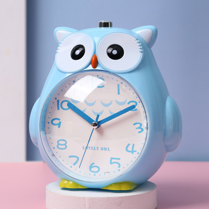 女孩_可爱卡通闹钟儿童学生用女孩专用会说话男孩2021新款智能起床