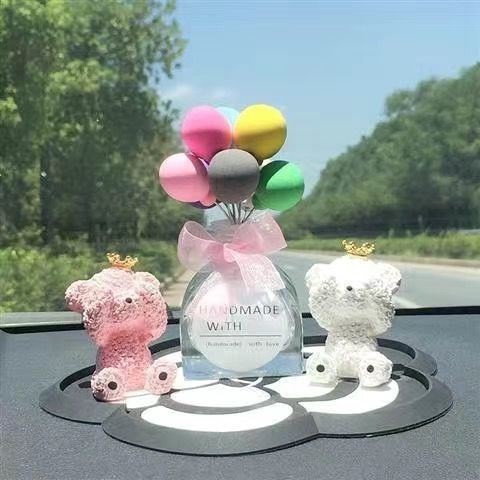 推荐Car supplies creative ornaments, white air ball car inte