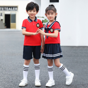 2024新款六一演出服合唱服表演服装幼儿园园服夏季小学生班服毕业