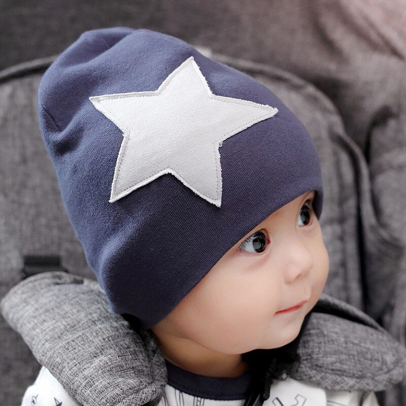 男孩秋冬韩版薄款春秋婴儿宝宝0男童1岁冬季帽子