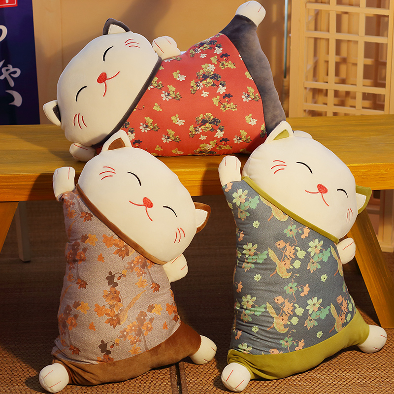 Fortune cat Pillows quilt Dual use Cool in summer Siesta Blanket air conditioner automobile multi-function Two-in-onein the Home Fabric , Pillow/Pillow category - from Buy2taobao.com to provide professional Taobao agent buy service
