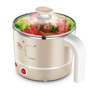 火锅一体迷你厨s房水壶小锅电煎锅多用途电热锅电线便携烧水炖锅