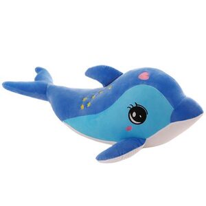 小海豚毛绒玩具可爱海豚公仔睡觉布娃娃超软女生抱枕床上柔软生th