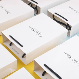 专柜ck/calvin klein手提袋香水袋纸袋礼品袋包装袋内裤袋小号