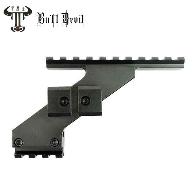 忽必烈p1增高延长轨g17/18软弹mst2011金属配件glock/1911镜桥