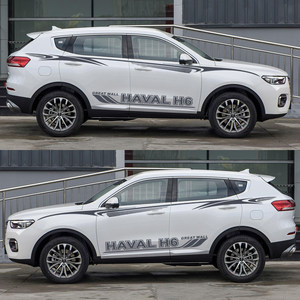 哈弗h6汽车拉花贴纸个性改装图片
