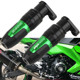 适用川崎 NINJA400 忍者400 Z400改装排气管防摔球 防摔胶 防摔棒