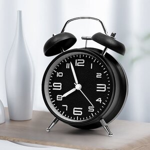 头闹学钟光功夜金电能室儿属意创床小多表铃生闹闹童子卡静u音卧